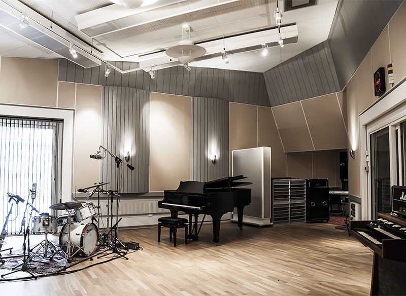 Inspelningsrum studio A